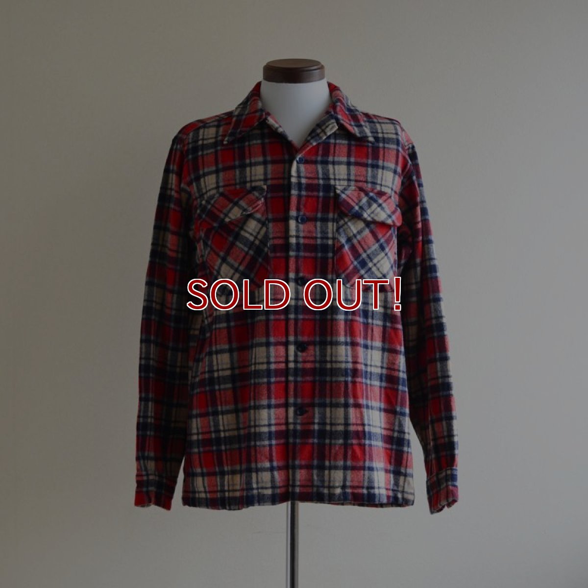 画像1: 1970s PENDLETON ウールシャツ　 表記M  (1)