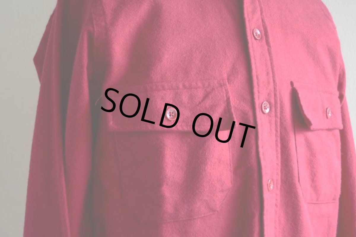 画像8: 1980s L.L.Bean シャモアクロスシャツ　 表記14 1/2  (8)