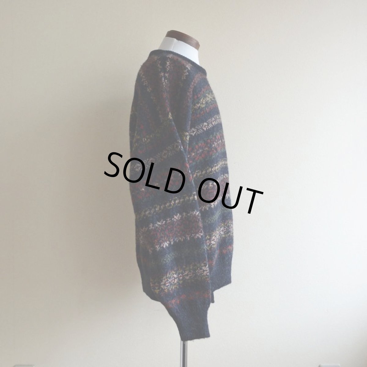 画像2: G.H.BASS&CO. フェアアイルセーター　 MADE IN SCOTLAND　 表記M  (2)