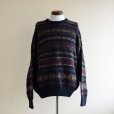 画像1: G.H.BASS&CO. フェアアイルセーター　<br>MADE IN SCOTLAND　<br>表記M<br> (1)