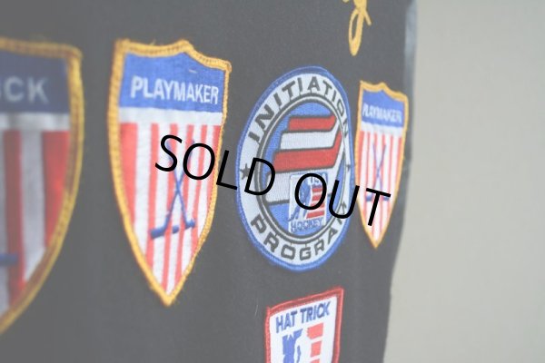 画像17: 1980s HOLLOWAY チェーン刺繍スタジャン  表記S