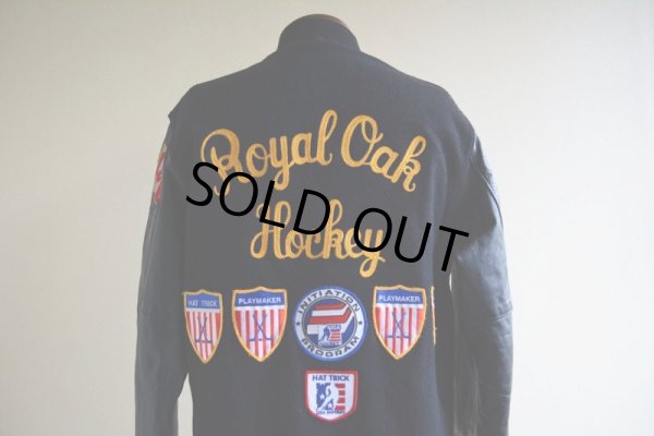 画像15: 1980s HOLLOWAY チェーン刺繍スタジャン  表記S