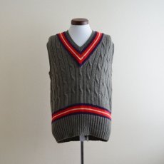 画像1: Polo RalphLauren チルデンニットベスト　 表記42  (1)