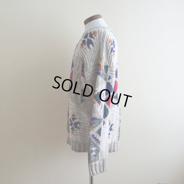 画像4: 1980s Woolrich リネン×コットンニットセーター　 表記M 