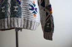 画像8: 1980s Woolrich リネン×コットンニットセーター　 表記M  (8)
