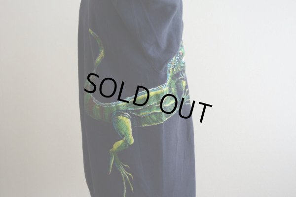 画像11: 1990s HARLEQUIN NATURE GRAPHICS イグアナスウェット　 表記L 