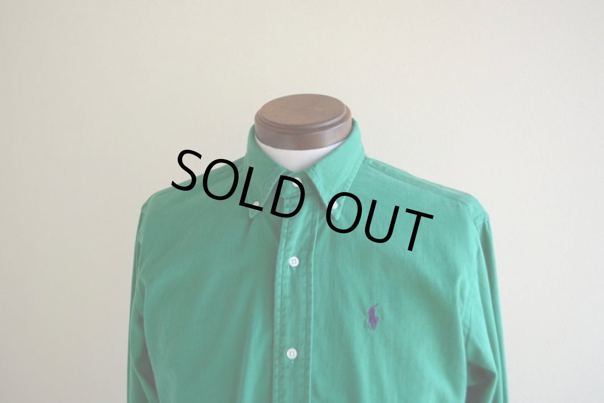 画像6: 1980s Polo Ralph Lauren ボタンダウンシャツ　 MADE IN USA　 表記BOY'S XL  (6)
