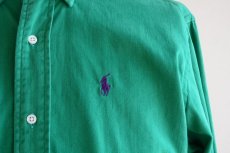 画像7: 1980s Polo Ralph Lauren ボタンダウンシャツ　 MADE IN USA　 表記BOY'S XL  (7)