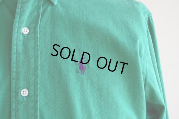 画像7: 1980s Polo Ralph Lauren ボタンダウンシャツ  MADE IN USA  表記BOY'S XL
