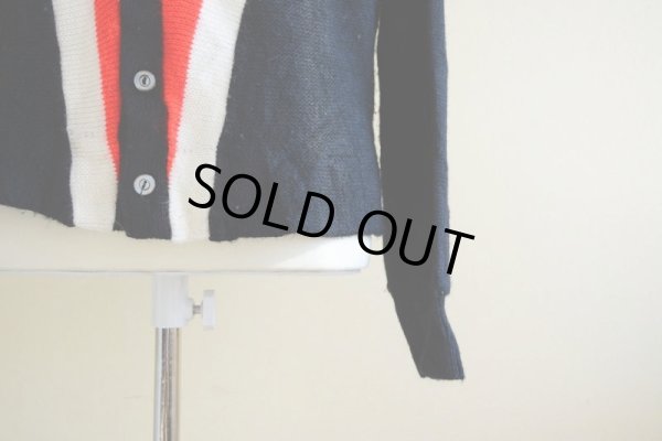 画像9: 1960s〜 アクリルニットカーディガン　 実寸M 