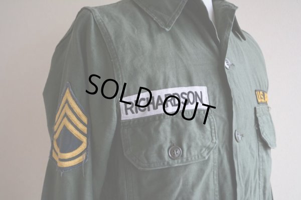 画像9: 1960s US.ARMY ユーティリティシャツ  OG107 2nd  表記13 1/2