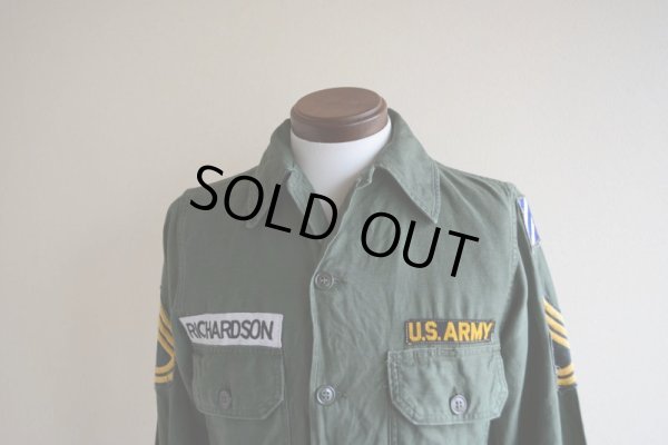 画像7: 1960s US.ARMY ユーティリティシャツ  OG107 2nd  表記13 1/2