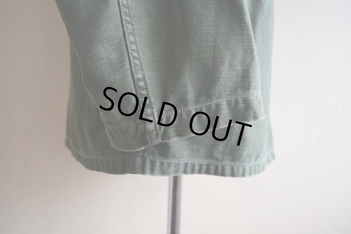 画像12: 1960s US.ARMY ユーティリティシャツ　 OG107 1st　 実寸M  (12)