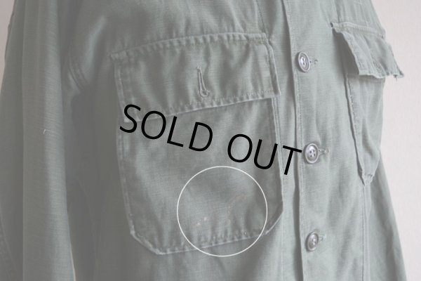 画像9: 1960s US.ARMY ユーティリティシャツ  OG107 1st  実寸M