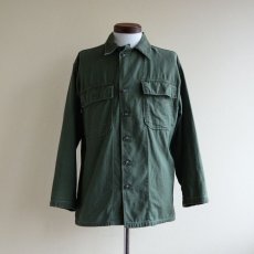 画像1: 1960s US.ARMY ユーティリティシャツ　 OG107 1st　 実寸M  (1)