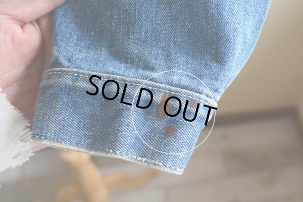 画像17: 1970s LEVI'S 06-705-0217 デニムジャケット   表記40