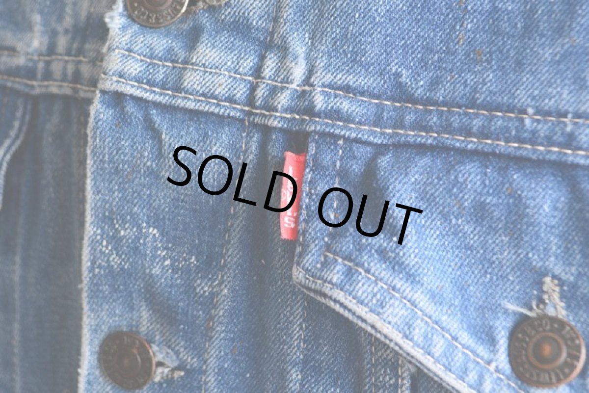 画像7: 1970s LEVI'S 06-705-0217 デニムジャケット 　 表記40  (7)