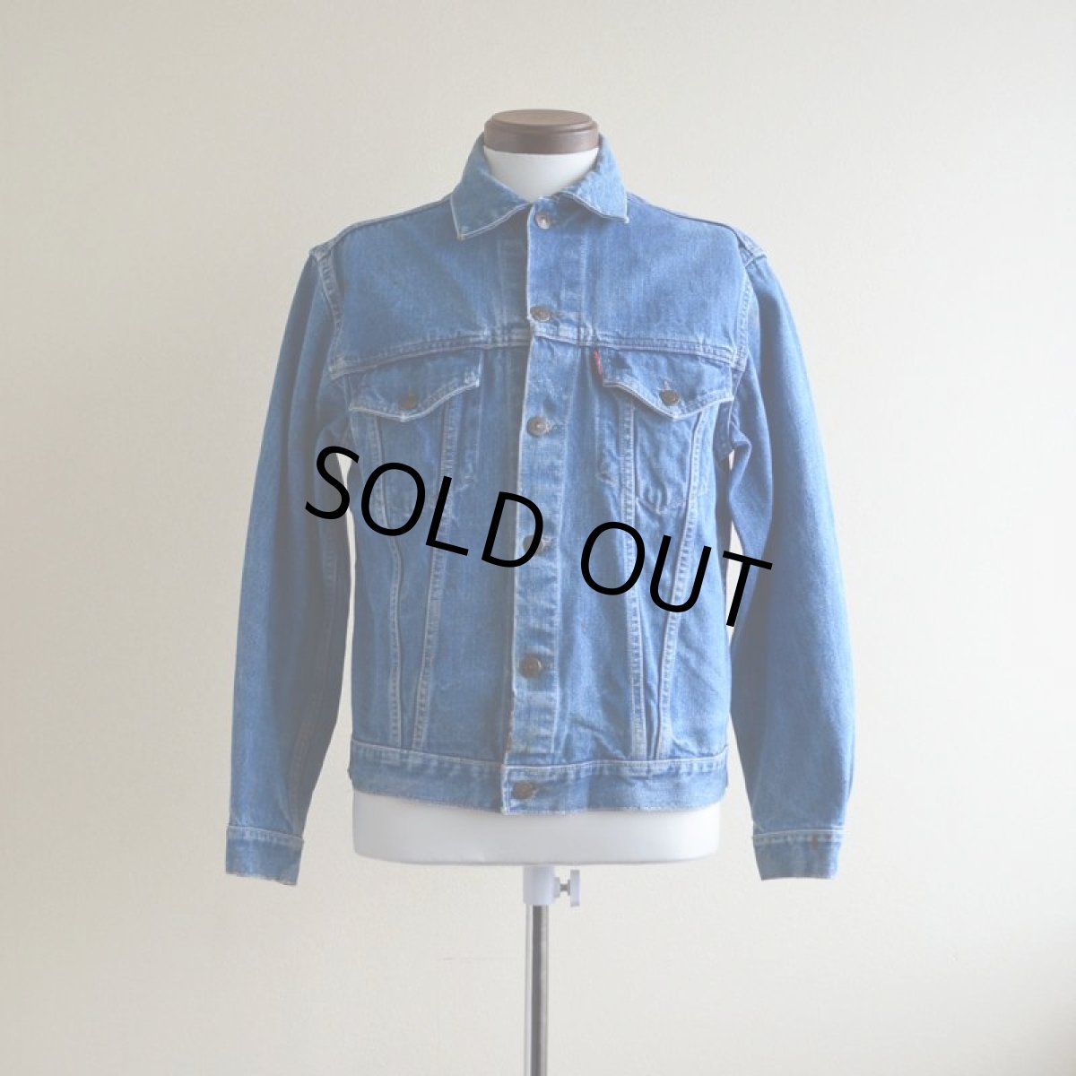 画像1: 1970s LEVI'S 06-705-0217 デニムジャケット 　 表記40  (1)