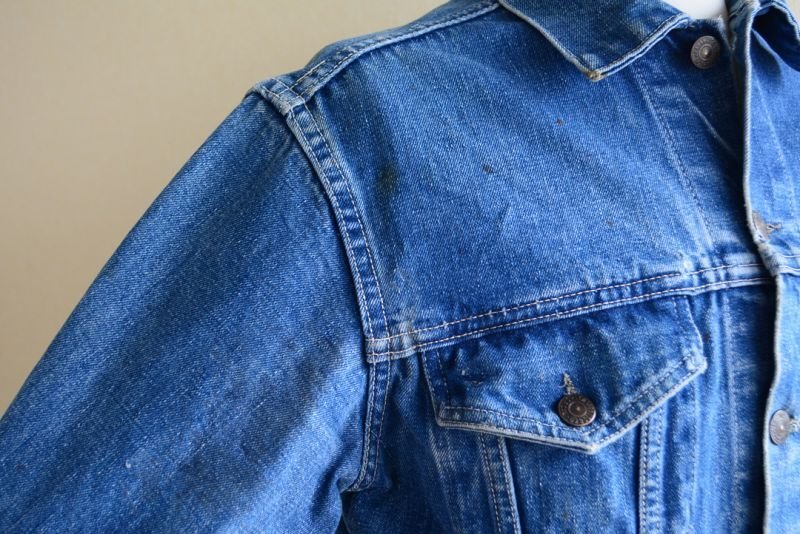 1970s LEVI'S 06-705-0217 デニムジャケット 表記40 - 古着屋HamburgCafe