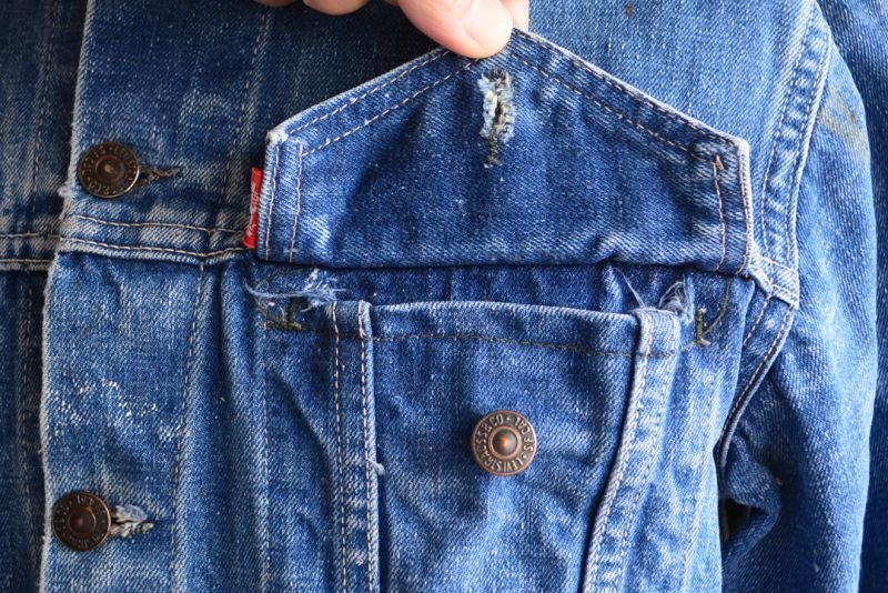 1970s LEVI'S 06-705-0217 デニムジャケット 表記40 - 古着屋HamburgCafe
