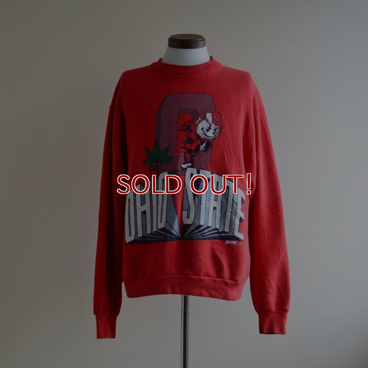 画像1: 〜1990s OHIO STATE BUCKEYES スウェット　 表記L  (1)