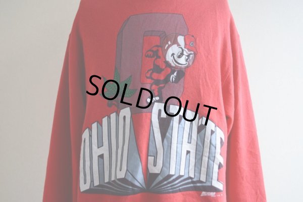 画像7: 〜1990s OHIO STATE BUCKEYES スウェット  表記L