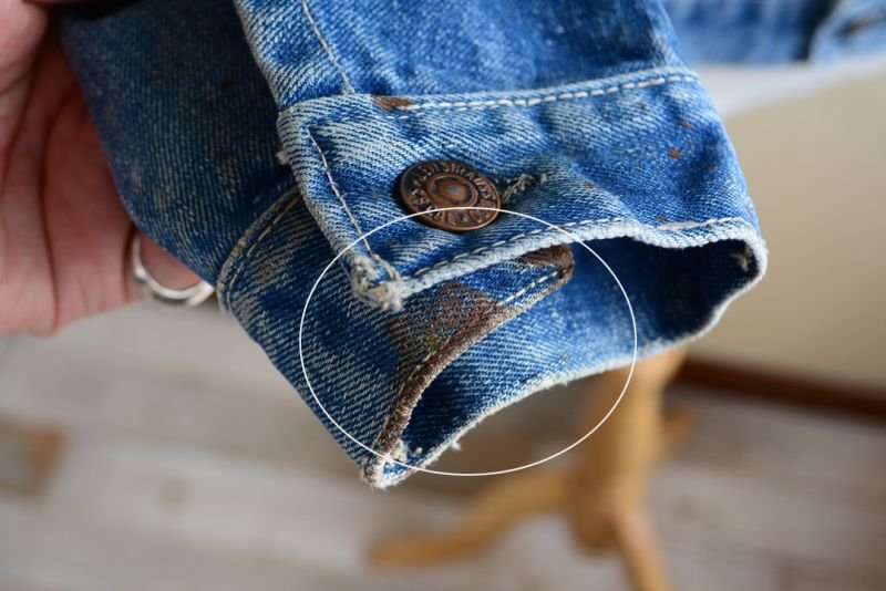 1970s LEVI'S 06-705-0217 デニムジャケット 表記40 - 古着屋HamburgCafe