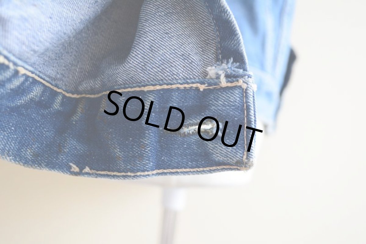 画像11: 1970s LEVI'S 06-705-0217 デニムジャケット 　 表記40  (11)