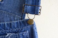 画像6: 1960s HERCULES デニムオーバーオール　 実寸W45(114cm)  (6)