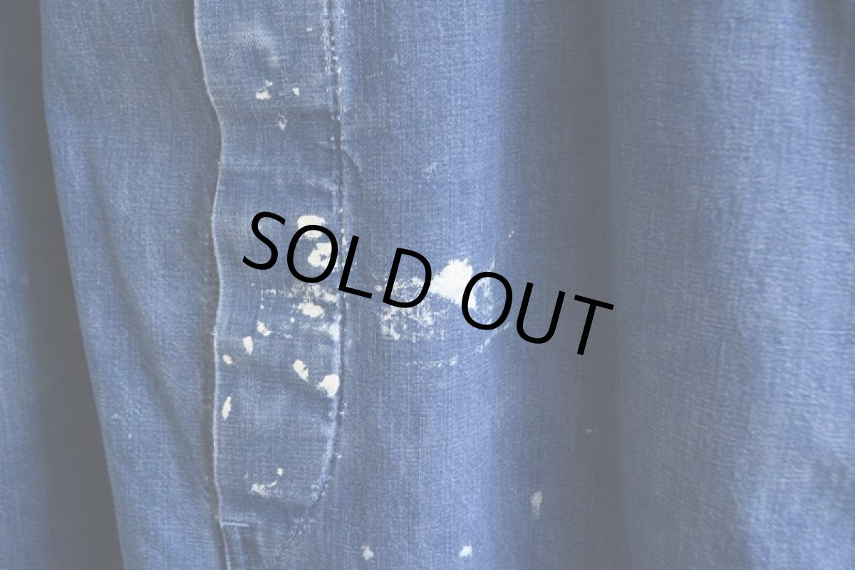 画像8: 1960s HERCULES デニムオーバーオール　 実寸W45(114cm)  (8)