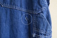 画像15: 1960s HERCULES デニムオーバーオール　 実寸W45(114cm)  (15)