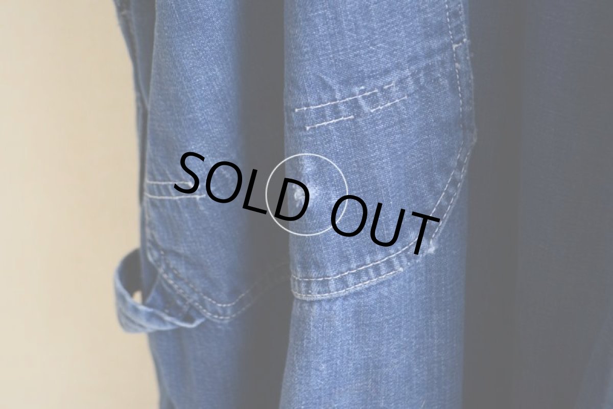 画像16: 1960s HERCULES デニムオーバーオール　 実寸W45(114cm)  (16)