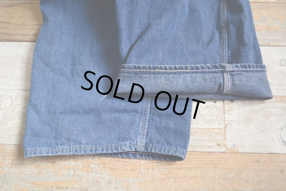 画像12: 1960s HERCULES デニムオーバーオール　 実寸W45(114cm)  (12)