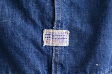 画像5: 1960s HERCULES デニムオーバーオール　 実寸W45(114cm)  (5)