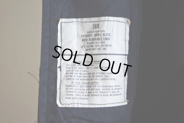 画像6: 1970s US.NAVY レインコート  表記36R