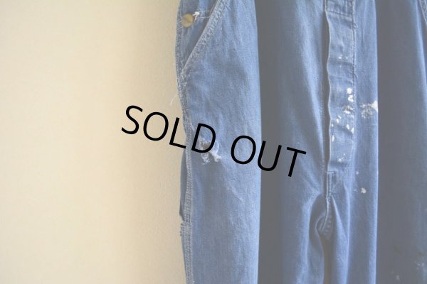 画像10: 1960s HERCULES デニムオーバーオール　 実寸W45(114cm) 