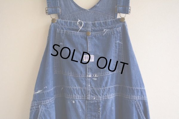 画像4: 1960s HERCULES デニムオーバーオール　 実寸W45(114cm) 