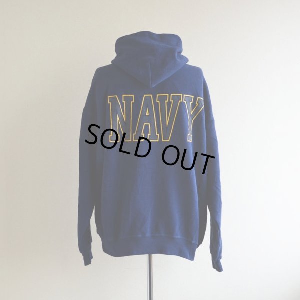 画像3: US.NAVY スウェットパーカー　 MADE IN USA　 表記L 