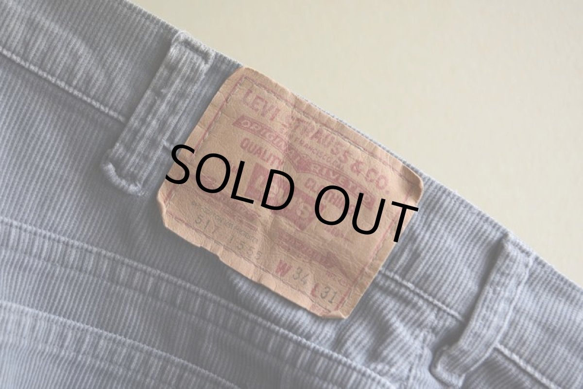 画像4: 1980s Levi’s 517 コーデュロイパンツ 　 表記W34 L31  (4)