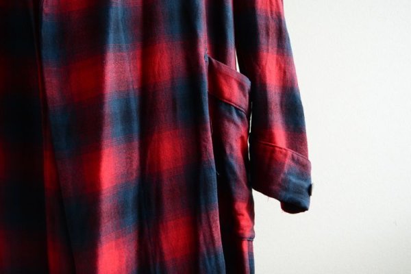 画像8: 1960s PENDLETON ウールガウン　 オンブレチェック　 表記L 