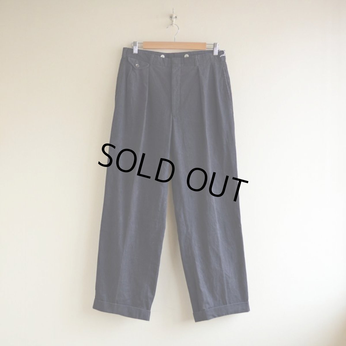 画像1: 1990s Polo by RalphLauren ツータックトラウザー　 実寸W33  (1)