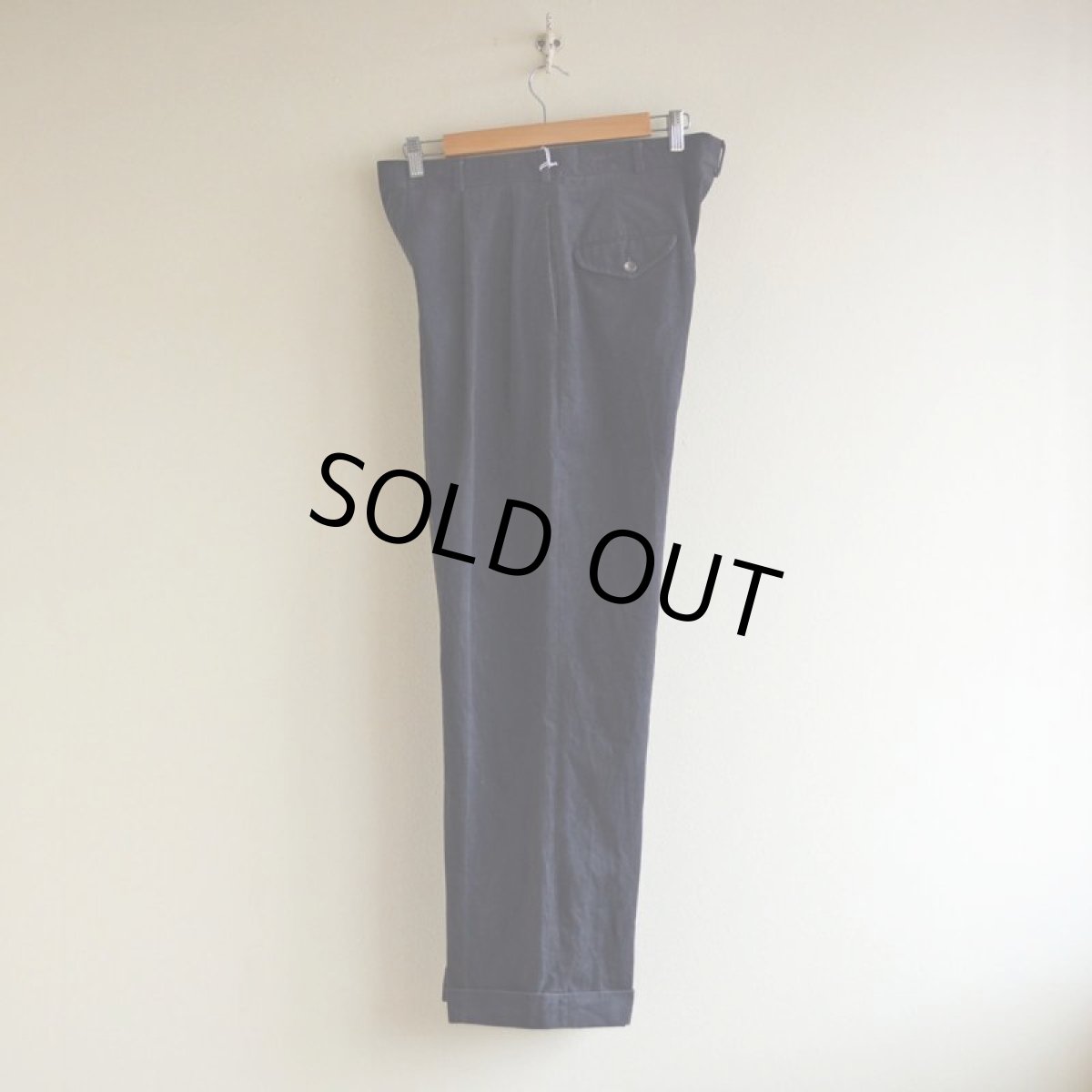 画像3: 1990s Polo by RalphLauren ツータックトラウザー　 実寸W33  (3)