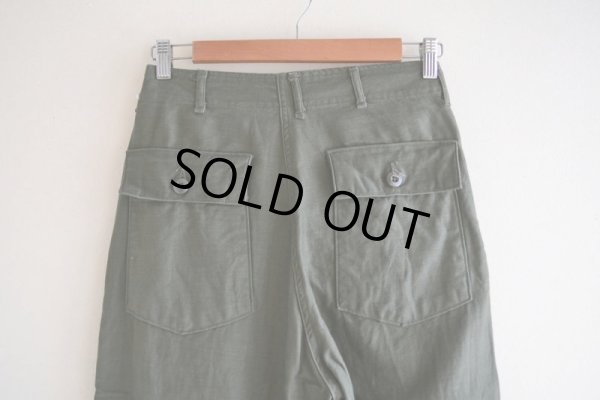 画像7: 1970s US.ARMY コットンベイカーパンツ  表記30×33