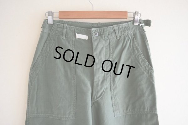 画像6: 1960s US.ARMY コットンベイカーパンツ  アジャスター付き  表記SMALL