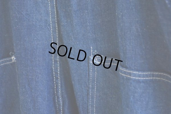 画像11: 1960s SEARS デニムオーバーオール　 表記36×34 