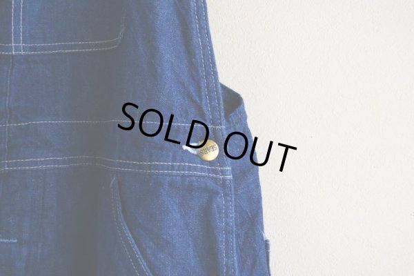 画像7: 1960s SEARS デニムオーバーオール　 表記36×34 