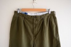 画像5: 1990s Polo by RalphLauren ツータックチノトラウザー　 表記34×30  (5)