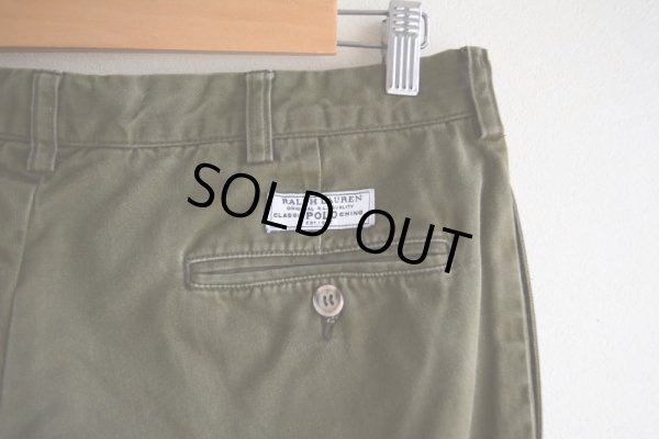 画像11: 1990s Polo by RalphLauren ツータックチノトラウザー　 表記34×30 
