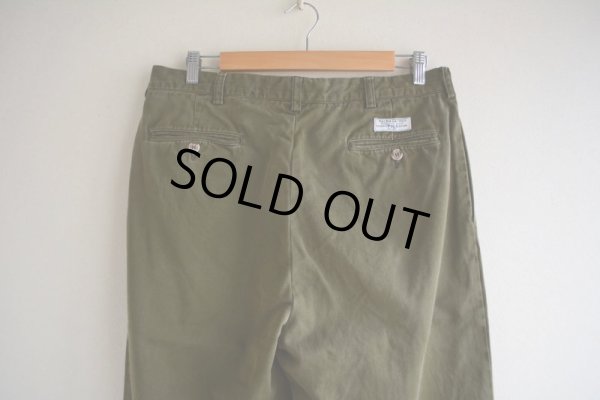 画像10: 1990s Polo by RalphLauren ツータックチノトラウザー　 表記34×30 