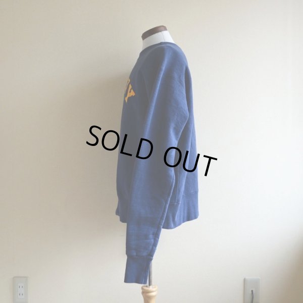 画像4: 1990s The Cotton Exchange US.NAVYロゴ リバースウィーブスウェット  表記L